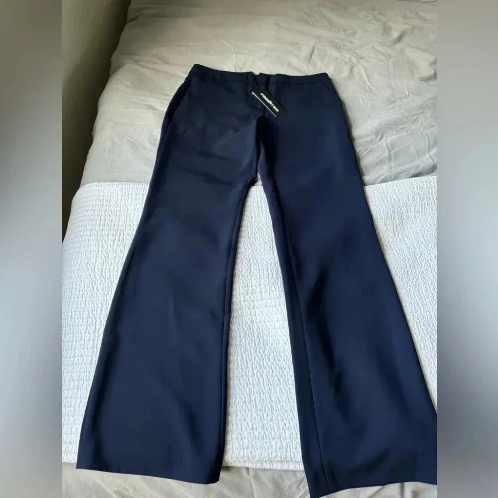 Karl Lagerfeld Navy Dress Pants NWT - Picture 3 of 7